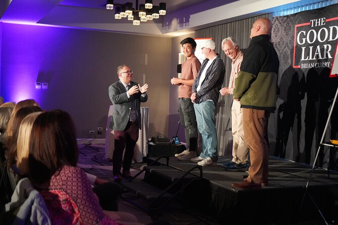 DCs Must See Mentalism Show: Brian Curry The Good Liar at The W - Event Overview