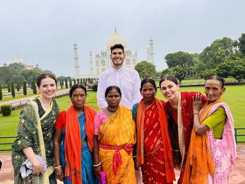 Delhi: Private Taj Mahal Tour With Meal and Ticket Options
