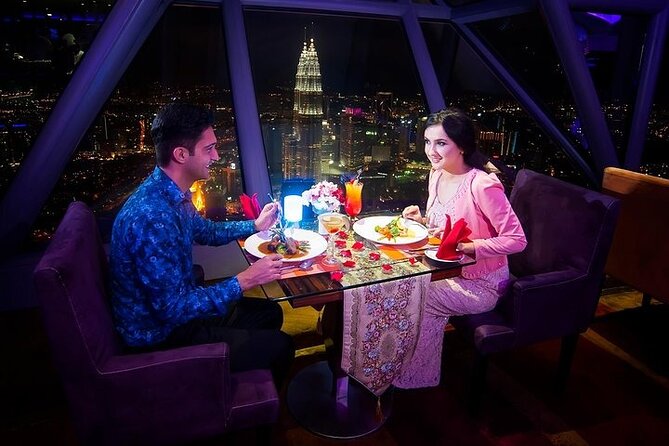 Dining Experience 282m Above the Ground at Kuala Lumpur Tower