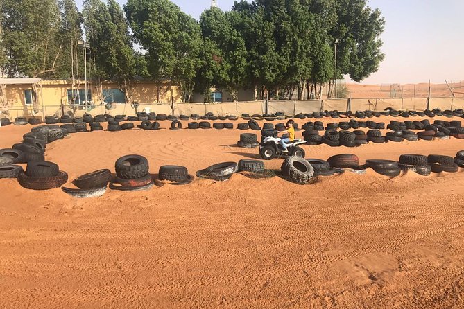 Dubai 30 Mins Quad Bike With Evening Safari and Ferrari World