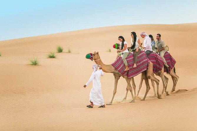 Dubai Desert Safari, Quad Bike, Camel Ride, and Buffet Dinner