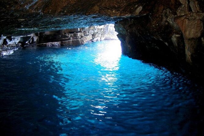 Dubrovnik Blue Cave and Sandy Beach ŠUnj Boat Tour With Drinks - Pricing and Booking