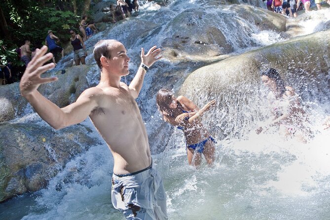 Dunns River Falls and Ocho Rios Shopping Tour From Runaway Bay