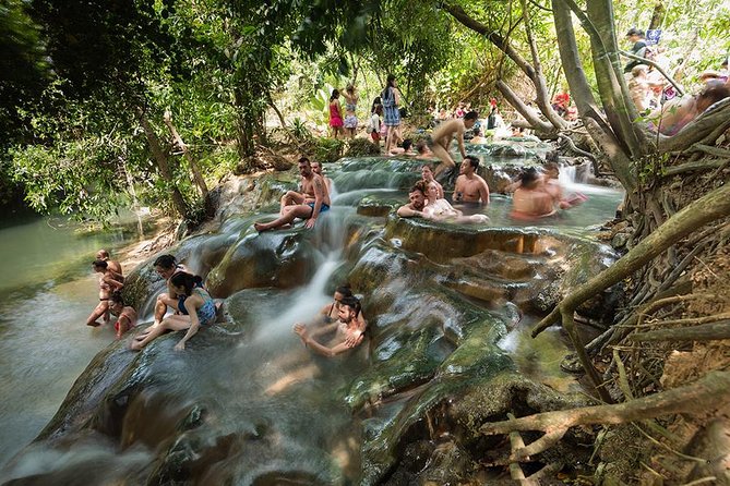 Emerald Pool, Hot Spring Waterfall, Tiger Cave Temple From Krabi - Pickup Details