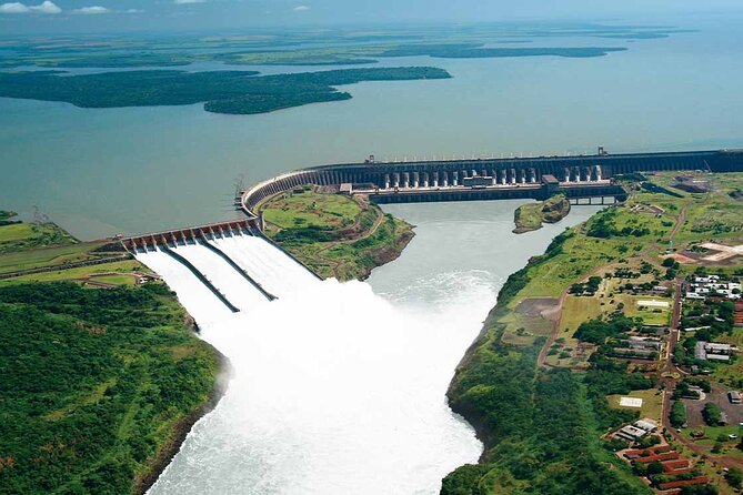 Entrance to the Itaipu Hydroelectric Plant