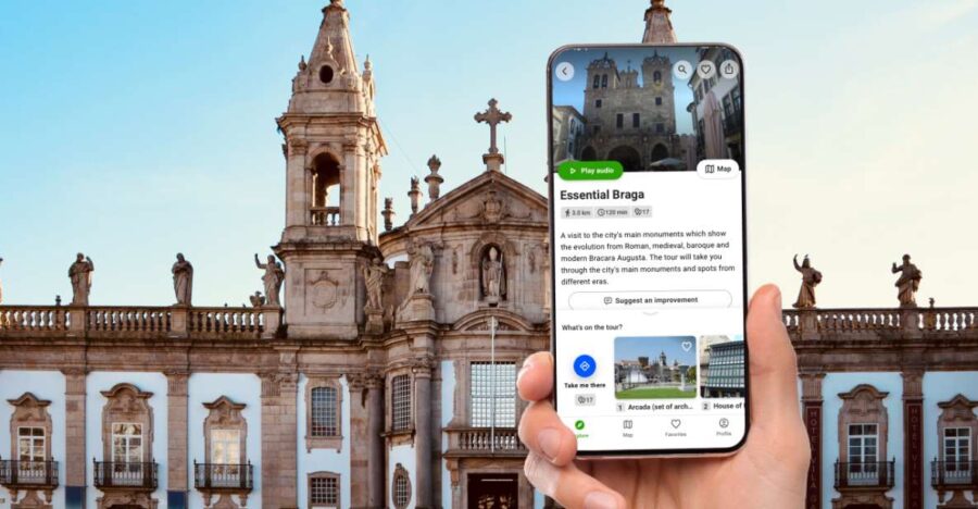 Essential Braga a Self-Guided Audio Walking Tour in English - Tour Overview