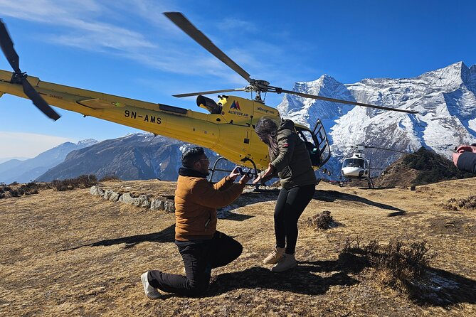 Everest Base Camp Helicopter Tour With Guarenteed Landing