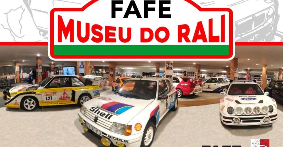 Fafe: Entrance to Rally Museum+Sticker in the Land of Rally