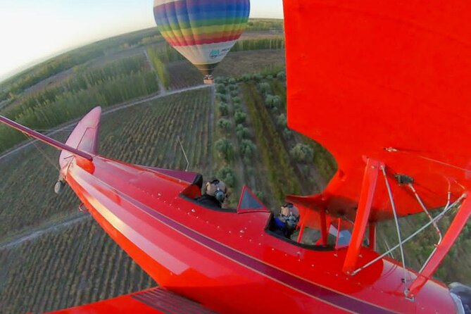 Flight Experience in Stearman Biplane Plane in Mendoza