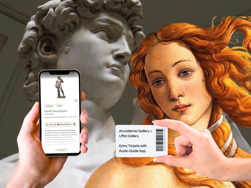 Florence: Uffizi & Accademia Priority Tickets With Audio App - Ticket Details and Pricing