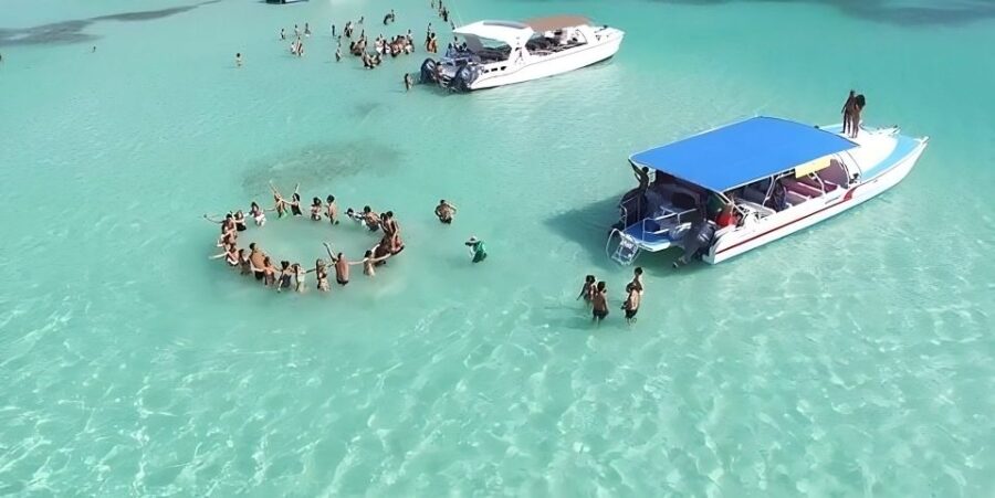 From Bayahibe: Saona Island, Open Bar, Speedboat & Lunch