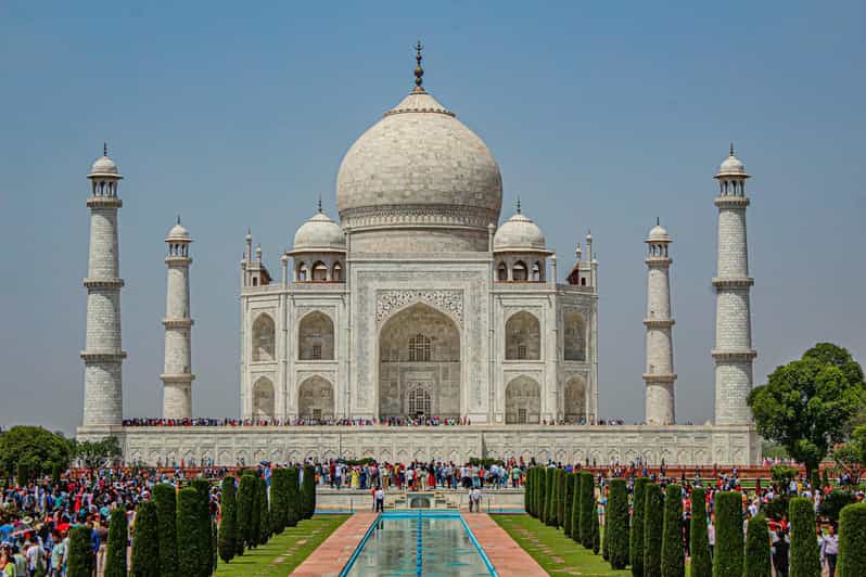 From Delhi: Private Sunrise Tour to Taj Mahal and Agra Fort