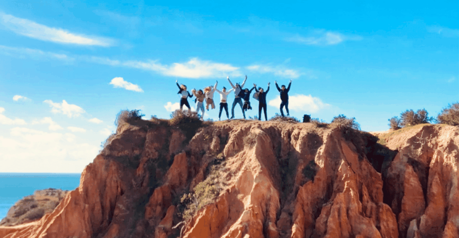 From Faro: Benagil, Marinha, 7 Valleys, and Algar Seco Tour