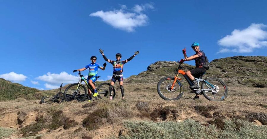 From Fertilia: Guided E-bike Tour of Algheros Coast
