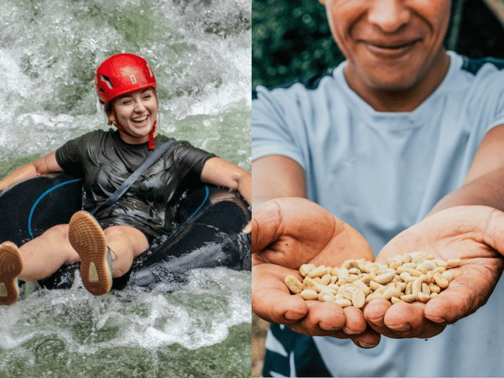 From Guatape: Arenal River TUBING and Complete COFFEE TOUR