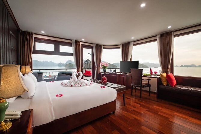 From Ninh Binh Lan Ha Bay 2D 1N Deluxe Cruise , Private Balcony