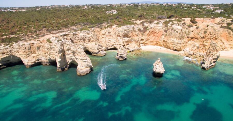 From Portimao: Benagil Cave and Marinha Beach Boat Tour