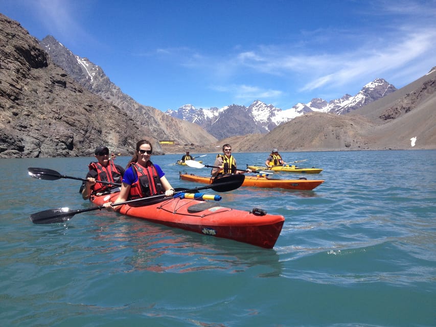From Santiago, Chile: Kayaking Tour in Laguna Del Inca