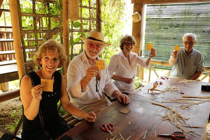 Full Day Bamboo Experience With Cooking Class & Kuang Si Waterfalls
