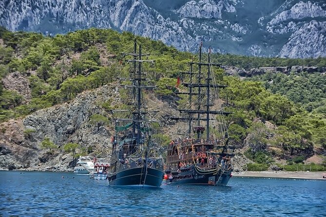 Full Day Kemer Pirate Boat Trip From Antalya