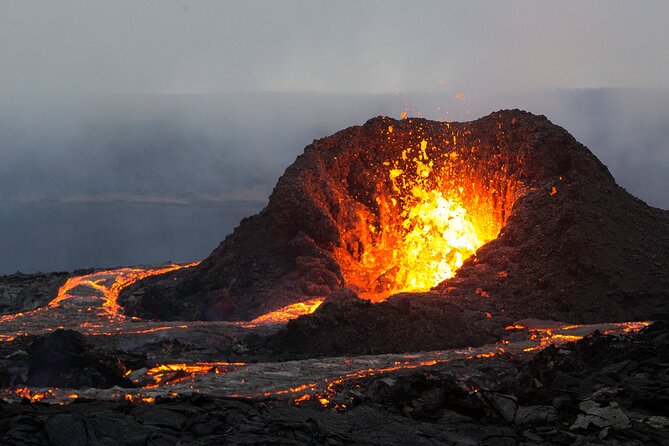 Full Day Private Tour to Active Volcano, Guided Hike and Reykjanes Peninsula