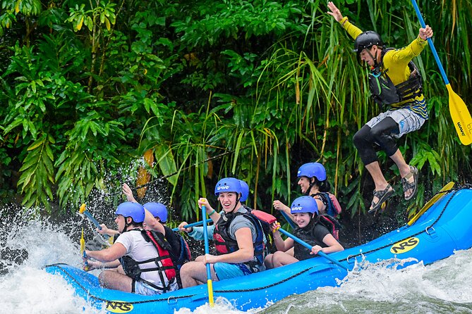 Full-Day Raft With La Fortuna Ecotermales Hot Springs Experience
