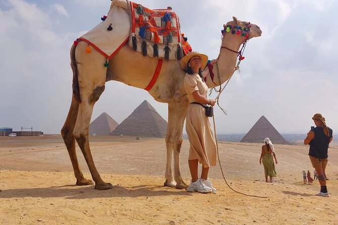 Giza Pyramids Sphinx Camel Ride Pyramid Inside With Photographer