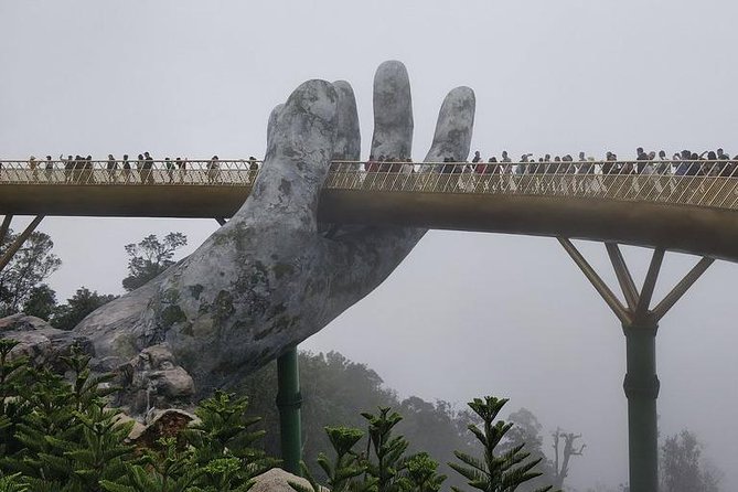 GOLDEN BRIDGE BA NA HILLS& CABLE CAR RIDE & Buffet Lunch(Private) - Inclusions