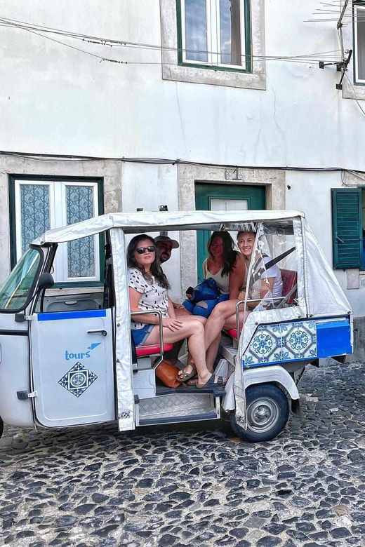 Guided Electric Piaggio Tuk-Tuk Tour of Historic Lisbon