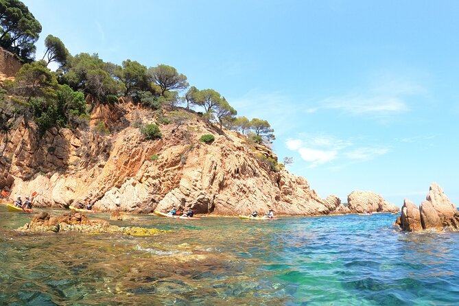 Guided Kayak & Snorkel Tour to Costa Brava: Small Group and Lunch