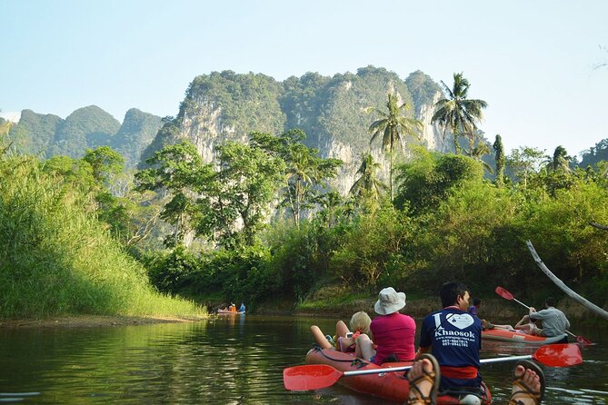 Half Day Khao Sok River Tour By Bamboo Raft From Khao Lak