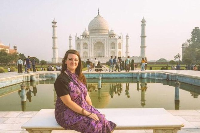 Half Day Sunrise Taj Mahal & Agra Fort Tour by TUK TUK