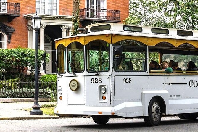 Half Day Tour Land and Sea Savannah Historic Trolley and Cruise - Trolley Tour Experience