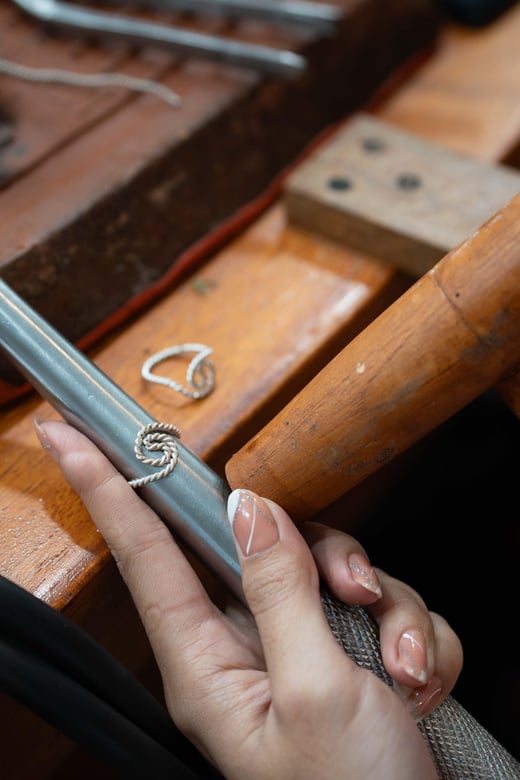Hands-On Silver Jewelry Making Near Ubuds Monkey Forest
