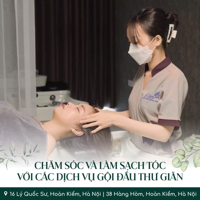 Hanoi Lá Spa Massage 38: Combo Shampoo & Body Massage 120