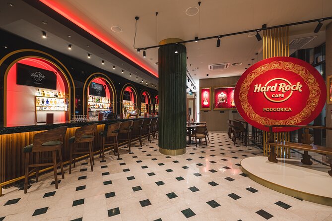 Hard Rock Cafe Podgorica With Set Lunch or Dinner
