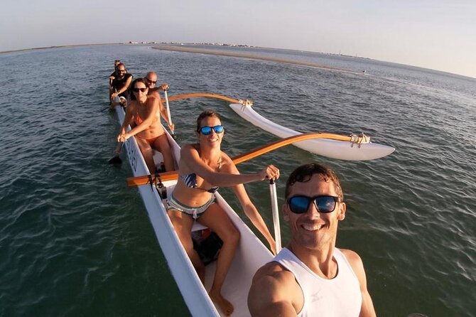 Hawaiian Canoe Experience in Ria Formosa (Minimum 4 People)