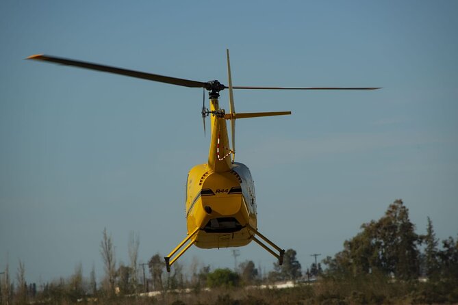 Helicopter Tour Over the Wonders of Mendoza