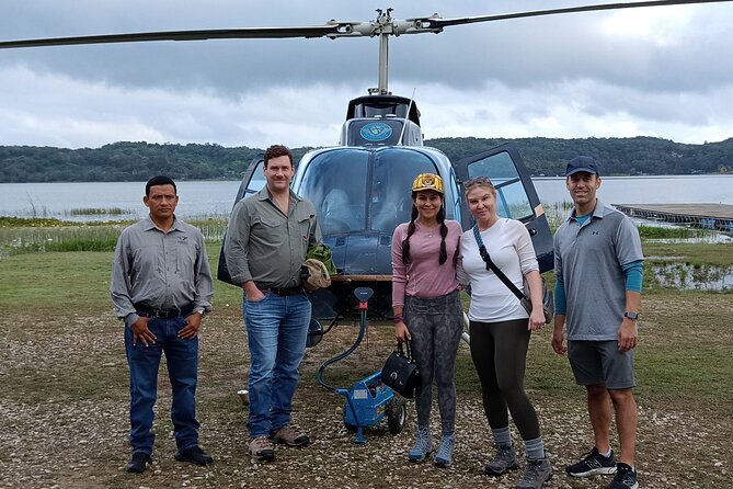 Helicopter Tour to El Mirador and Its Monumental Pyramids