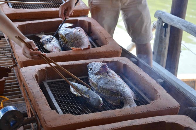 Hoi an Basket Boat Tour With Seafood Lunch at Fishing Family