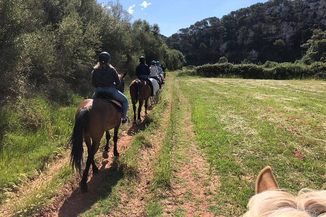 Horseback Riding in Cala Fustam, Menorca, Spain