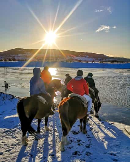 Horseback Riding Near Strait of Magellan