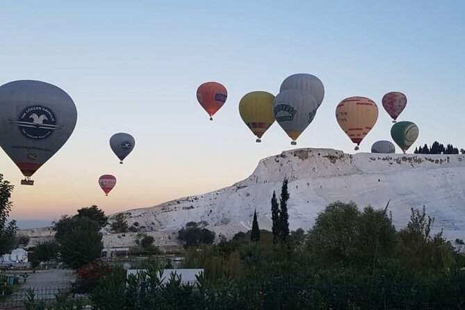 Hot Air Balloon Pamukkale From Antalya