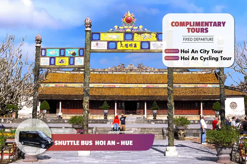 Hue and Hoi An/ Da Nang City Shuttle Transfer Service