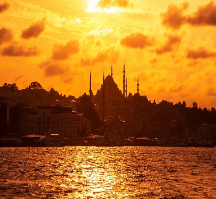 Istanbul Bosphorus Sunset Guided Cruise Tour