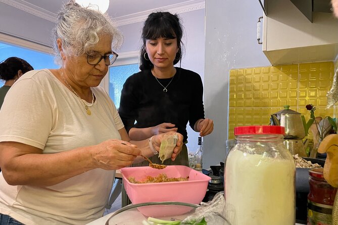 Istanbul Vegan Turkish Food Cooking Class W/ Mom and Daughter