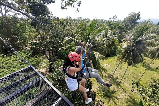 Jungle Xtreme Zipline 16 Platforms Tour From Koh Samui