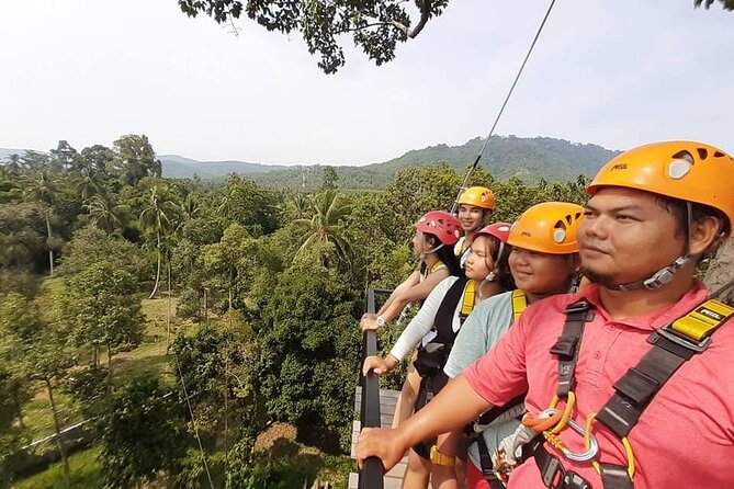 Jungle Xtreme Zipline 16 Platforms Tour From Koh Samui