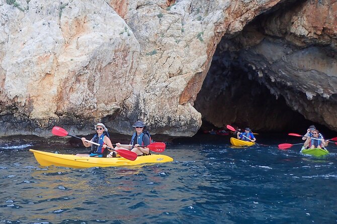 Kayak Javea – Route Cala Granadella – Calo Calo