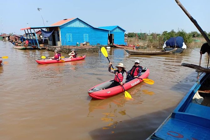 Kayaking on Tonle Sap Great Lake